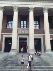 Visitá à Universidade de Harvard, em Boston, em Massachusetts - Estados Unidos
